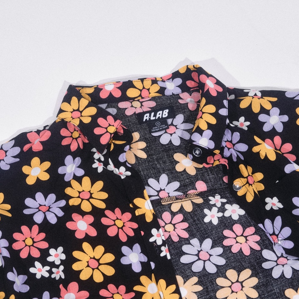 WMNS S ALAB FLORAL BUTTON DOWN